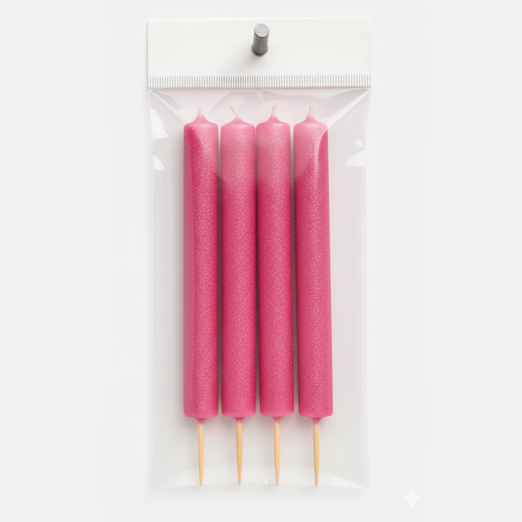 Bengalas Gibreada Rosa 12 cm - Pack x4 Unidades