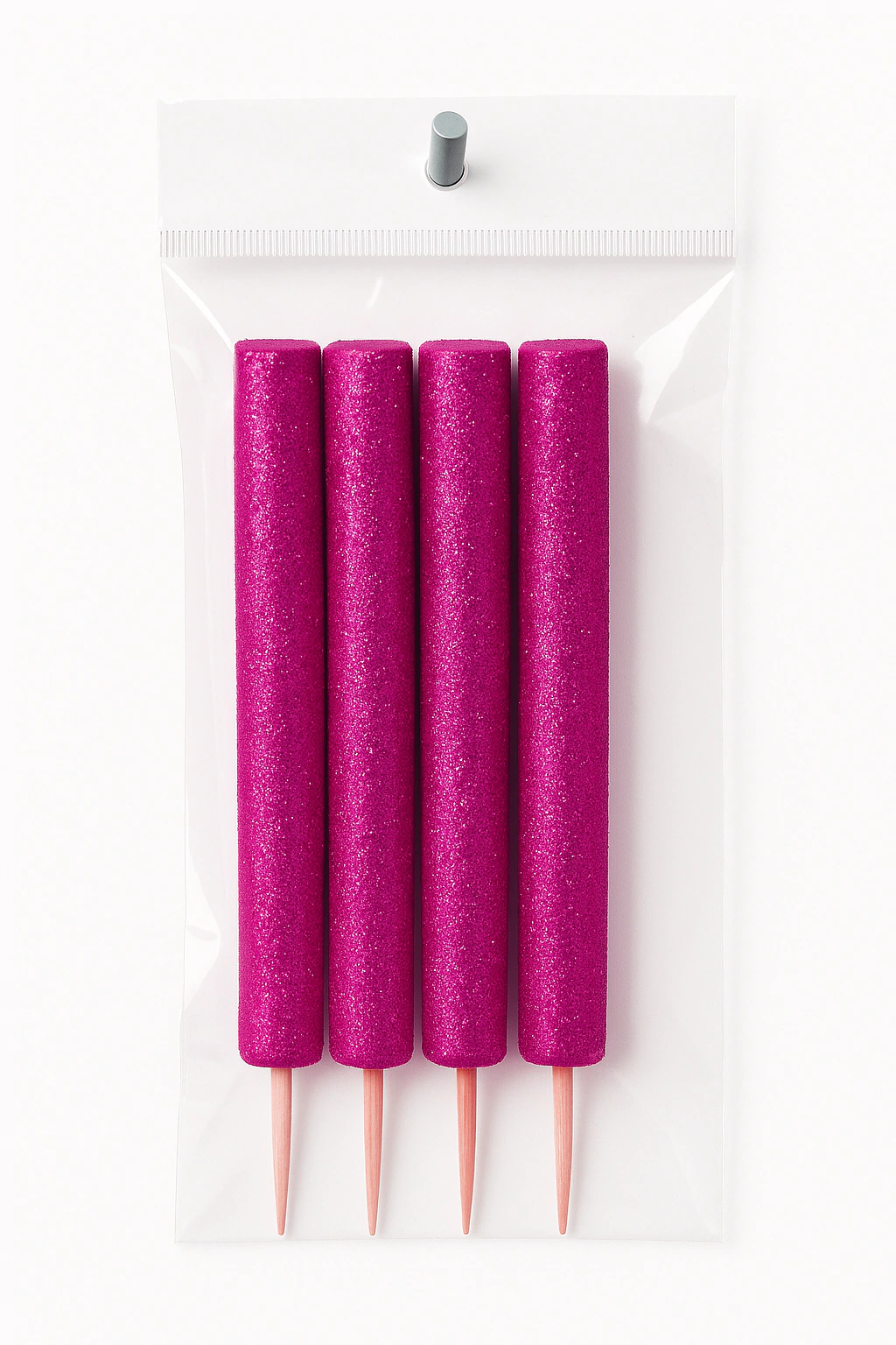 Bengalas Gibre Fucsia 12 cm - Pack x4 Unidades