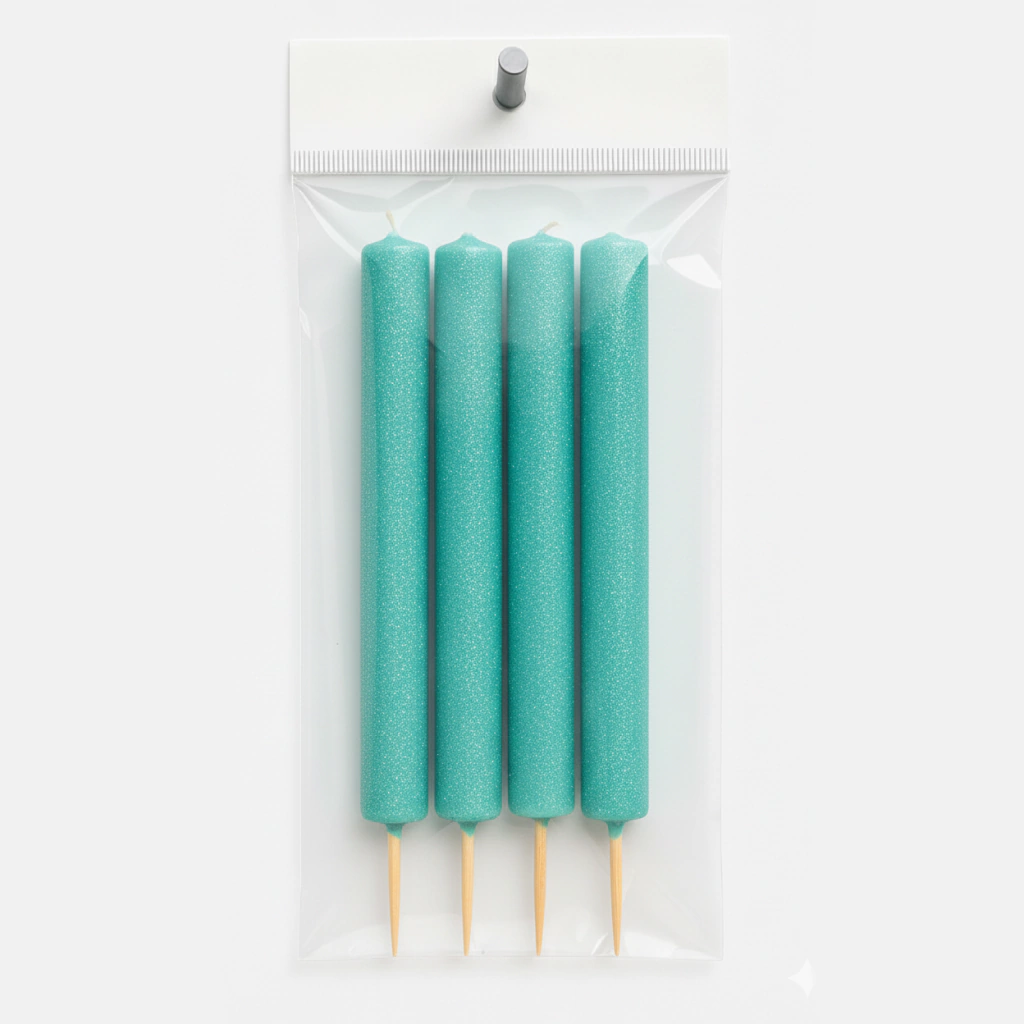 Bengalas Gibreada Turquesa 12 cm - Pack x4 Unidades