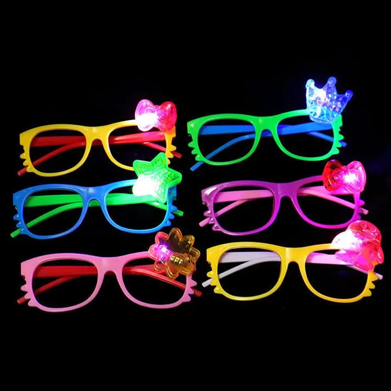 Anteojos con Aplique Luminoso Colores Surtidos