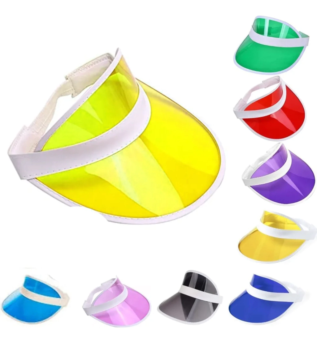 Visera Retro Amarillo Transparente