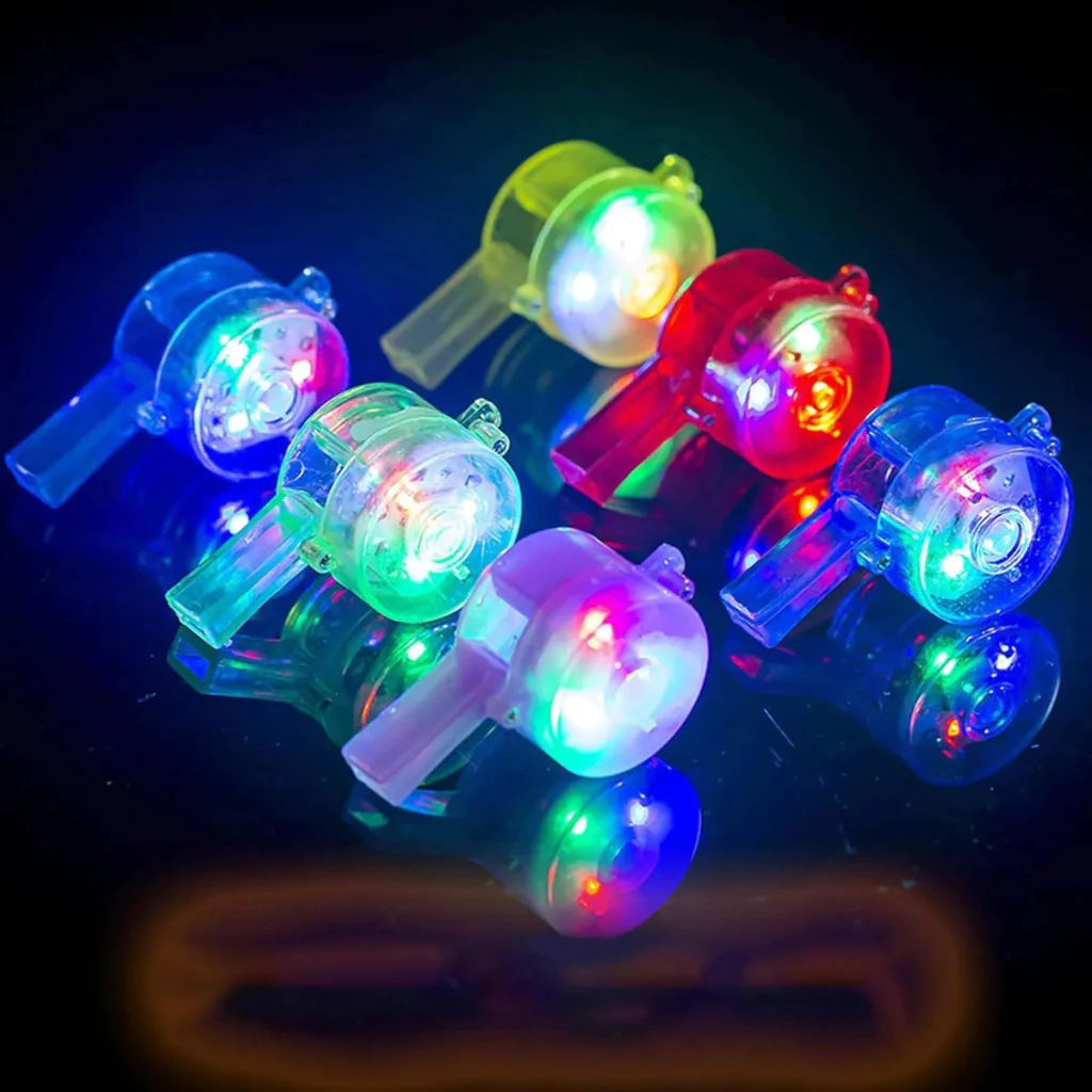 Silbato Luminoso LED Colores Surtidos
