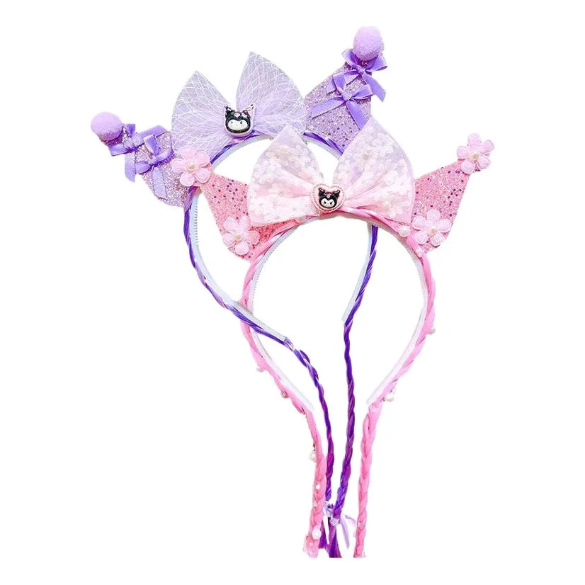 Vincha Trenzada Kuromi – Colores Surtidos