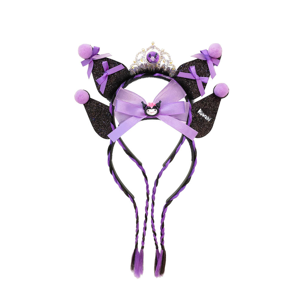 Vincha Trenzada Kuromi – Colores Surtidos