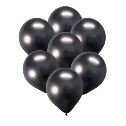 Globo de Látex Negro 10" Standard Aestheticism 2.2gr - Pack x50 Unidades
